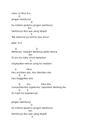 Em di sini ku coba untuk bertahan. Chord Geisha