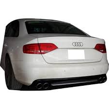 Audi A4 B8 2008 2012 S4 Arka Tampon Eki Difuzor Fiyati