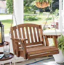 Single Seater Porch Swing For Small Porches And Terraces Hanging Chairs