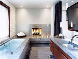 Super Nice Would Love This Layout With A Really Cool Shower Bathroom Design Minimalist Fireplace Bathroom Inspiration