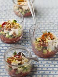 Tartare De Tomates Et Courgettes En Verrines Recette Tartare De Tomate Recettes De Cuisine Recette