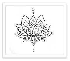 Inked By Dani Temporary Tattoos Lotus Flower Lotus Flower Drawing Pattern Tattoo Lotus Flower Tattoo