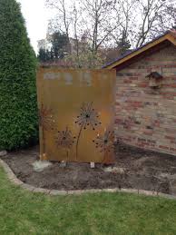 Rost Wand Rost Garten Deko Patina
