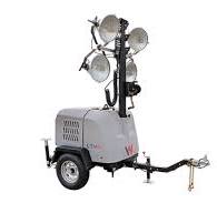 Wacker Neuson LTV6K Compact Light Tower 60HZ, 6KW Gen. Kubota, Power Winch  5100031435