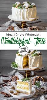 Kostliche Vanillekipferl Torte Backen Macht Glucklich Rezept Leckere Torten Vanillekipferl Kuchen Und Torten Rezepte