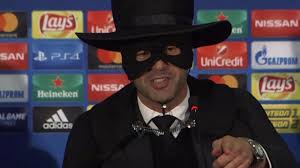 Paulo fonseca kept his promise, having said he would dress up as zorro if the shakhtar donetsk progressed to the champions league last 16. Paulo Fonseca Shakhtar Donetsk Boss Celebrates Win By Wearing Zorro Mask Bbc Sport