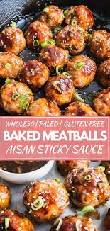 Whole 30 Sticky Asian Meatballs Shuangy S Kitchensink Recipe Paleo Recipes Dinner Paleo Recipes Easy Whole Food Recipes
