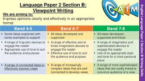To succeed in gcse english language, you have to understand the assessment objectives like the back of your hand. English Language Paper 2 Question 5 Viewpoint Writing Ppt Download