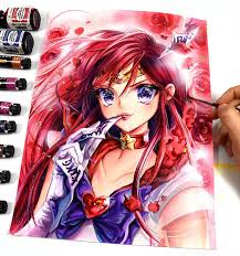 Sailor Mars By Naschi On Deviantart In 2020 Sailor Mars Sailor Moon Sailor Moon Stars