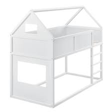 Kinderhaus bett bett haus kinder armaqitpropinfo spielhaus. En Casa Hochbett 90x200cm Kinderbett Mit Leiter Holz Hausbett Kinder Haus Weiss