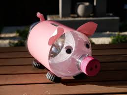What's the best way to make money from a bank? Tock Crafts Plastic Bottle Piggy Bank Tock Earth