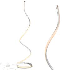 Brightech Allure Modern Led Floor Lamp For Living Rooms Bright Contemporary Standing Led Light Dimmable 38 I Led Floor Lamp Lamps Living Room Tall Lamps