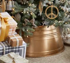 Brass Metal Tree Collar Pottery Barn