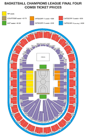 Heeft u tickets gekocht voor 23 maart 's middags dan telt u. Basketball Champions League Final Four Semi Finals And Final Antwerps Sportpaleis