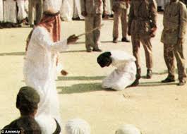 I came a across a story in saudi arabia, about a man accused of performing a few criminal acts. Ali Al Nimr Due To Be Crucified In Saudi Arabia Was Tortured Into A Confession Daily Mail Online