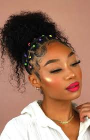Unique packing gel styles for afro bun / natural hairstyles 20 most beautiful . 15 Cute And Fun Rubber Band Hairstyles For 2021 The Trend Spotter