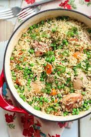 One Pot Chicken Rice And Vegetables Live Simply Recipe Easy Chicken Recipes Chicken Dinner One Pot Chicken