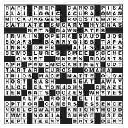 This will not only improve your knowledge but also make your brain sharper and more agile. The Newsday Crossword