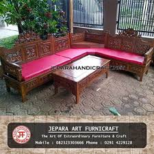Bahan material kursi tamu mewah. Harga Kursi Tamu Jati Sudut Mahkota Murah Berkualitas