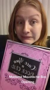 Madame Moustache Box Opening #HolidayOREOke #boxopening #book #booktok  #onceuponabookclub #history #fiction #ouabc