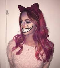 Cheshire Cat Halloween Costume Makeup Cheshire Cat Halloween Cat Halloween Costume Cat Halloween Makeup