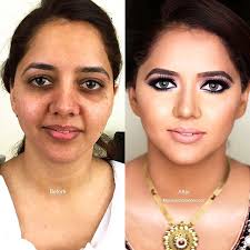 indian bridal wedding makeup step by