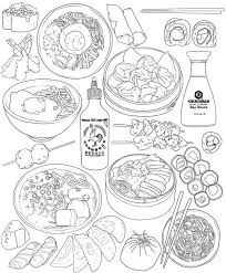 Endlesstakeout Food Coloring Pages Cute Coloring Pages Coloring Pages