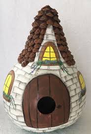 Birdhouse Gourds For Sale Cottage Style Birdhouse Hand Painted Gourds Painted Gourds Gourds Birdhouse