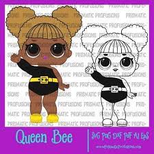 Queen Bee Lol Doll Lol Doll Fan Art Check Out Some Other Designs By Visiting Http Bit Ly 2uzu4c8 Prismaticprofusions Lol Lol Dolls Lol Dolls
