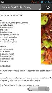 Tips untuk jadikan resepi cili jeruk rangup ni antaranya adalah gunakan cili besar hijau yang masih satu lagi rahsia resepi cili jeruk rangup adalah dengan merendamkan potongan cili jeruk dengan air. Resepi Petai For Android Apk Download