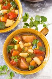 Easy And Healthy Tomato Potato White Bean Soup Recipe White Bean Soup White Bean Soup Recipes Whole Food Recipes