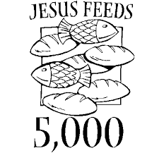 Use this free coloring page to teach kids about how jesus feeds 5000. Online Coloring Pages Jesus Feeds 5000 Online Coloring Pages Sunday School Coloring Pages