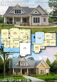 Plan 710069btz Informally Elegant 4 Bed Craftsman Style House Plan Craftsman House Plans Craftsman House Plan House Plans Farmhouse