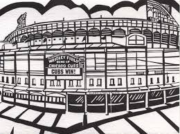 Make your own baseball card. Mary Vihon Wrigley Field Baseball Coloring Pages Football Coloring Pages Sports Coloring Pages