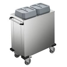 Service Trolleys Plate Dispenser Trolley, 2 cylinders - Ø180 ...