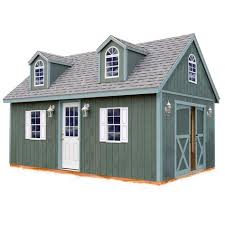 Best Barns Arlington 12 Ft X 20 Ft Wood Storage Shed Kit Clear Wood Shed Kits Barn Kits Wood Storage Sheds