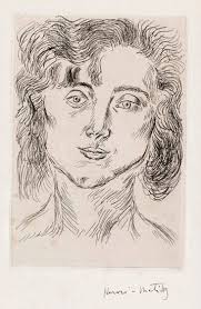 Henri Matisse Mlle M M Etching On Grayish Cream Chine Colle 1920 146x99 Mm 5 3 4x3 7 8 Inches Full Margins Edition Of Henri Matisse Matisse Art Art