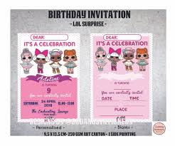 Dimana beli undangan ultah stiker aneka tema di indonesia. Jual Kartu Undangan Ulang Tahun Lol Surprise Birthday Invitation Di Lapak Gudang Stationery Bukalapak