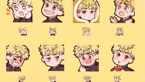 Twitch Emotes By Shayoyo Streamercraft Twitch Drawing Expressions Drawing Tutorial