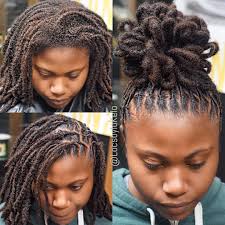 2 790 Likes 33 Comments Thekingoflocs Locsbylokelo On Instagram Custom Loflower For Short Locs Hairstyles Locs Hairstyles Dreadlock Hairstyles Black