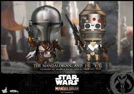 Star Wars The Mandalorian Ig 11 Cosbaby Figure Set Star Wars Collectors Star Wars Mandalorian