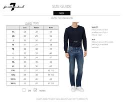 7 For All Mankind Dojo Jeans Size Chart The Best Style Jeans