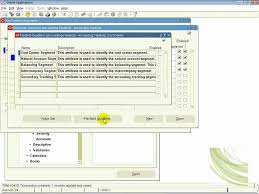 Create Chart Of Accounts In Oracle General Ledger