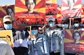Timeline of events in myanmar since february 1 coup. Myanmar Putsch Belastet Angeschlagene Wirtschaft