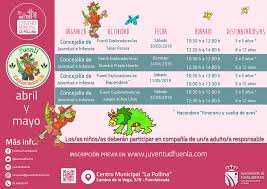 El desarrollo de la creatividad en el segundo ciclo de educación infantil se mezcla con el deseo del niño por determinadas temáticas o actividades. Talleres Fuenliexploradores As Marzo Mayo 2019 Juventudfuenla