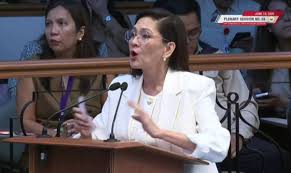 RISA VS IMEE JUST IN: Sen. Imee Marcos interrupted Sen. Risa Hontiveros by  raising point of order while the latter was explaining the minority's move  for the senator-judges to take the oath