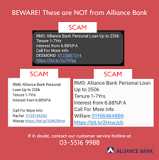 Types of personal loans from alliance bank. We Advise Members Of The Public Alliance Bank Malaysia Facebook