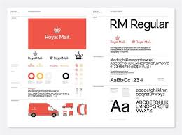 Royal Mail Logo And Brand Identity Identity Designed Brand Guidelines Style Guides Royal Mail