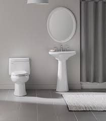 Pedestal sink ceramic bathroom with stand wash basin mosaic gold black round new. Collections Kohler