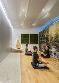Adobe S Newly Renovated Headquarters San Jose Office Snapshots Design Warehouse Renovation Wooden Wall Design